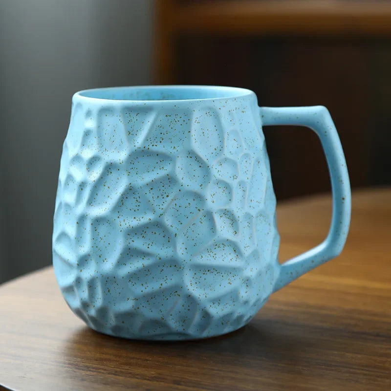 Ceramic Mug with for Home Use High Aesthetic Value for Breakfast Couple's Water Cup Design