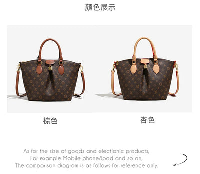 2025 French Luxury Handbag for Women Designer Tote Elegant Structured Shoulder Bag High-End Minimalist Chic Versatile