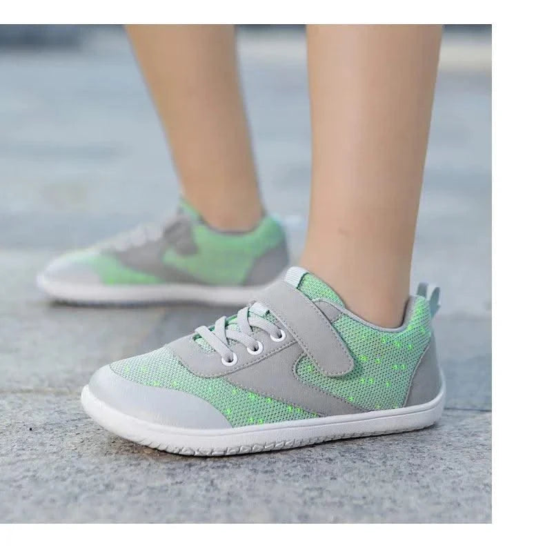 Little Big Kid Wide Barefoot Shoes Boys Girls Minimalist Sneakers Lightweight Non Slip Narutal Children Walking Shoes Skate Flat
