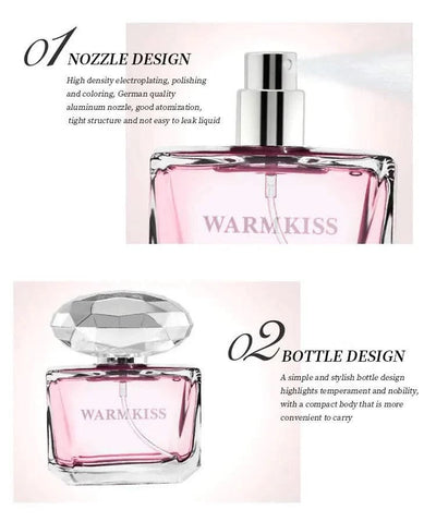 Luxury diamond women's perfume, spray flirting, long-lasting fresh floral and fruity fragrance, romantic and attractive birthday