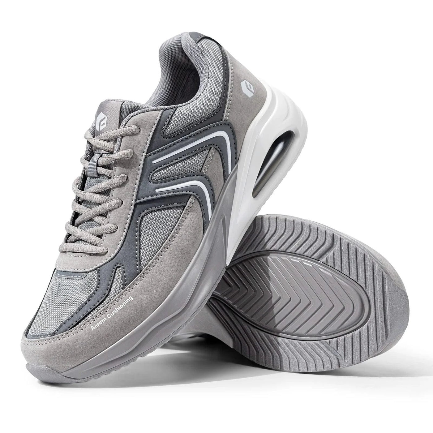 Fitville Extra Wide Walking Shoes for Men Wide Cushioned Sports Shoes For Swollen Feet Flat Feet Arch Fit Relieve Heel Pain