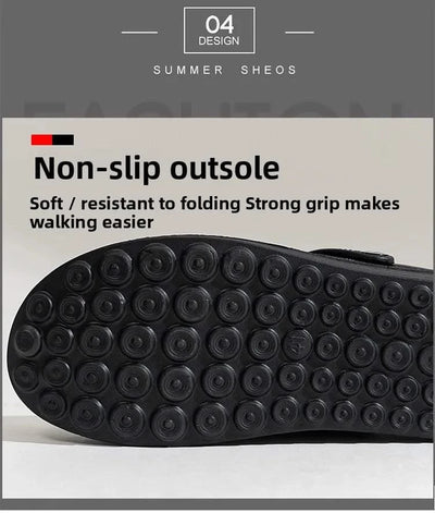 Men's Flat-Soled Clogs Are Breathable, Comfortable, Non-Slip, Wear-Resistant, Casual and Versatile, Daily Home Outing Work Shoes