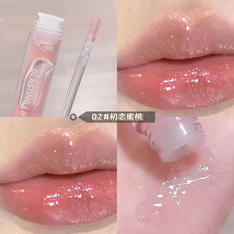 Lip Oil Uuny Transparent Water Gloss Lip Honey Female Moisturizing Lip Glaze Mirror Toot Glass Lip Gloss Student