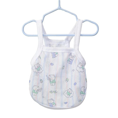 Pet clothing is fresh cute fashionable summer thin cat and dog clothing breathable mesh suspender and stylish vest