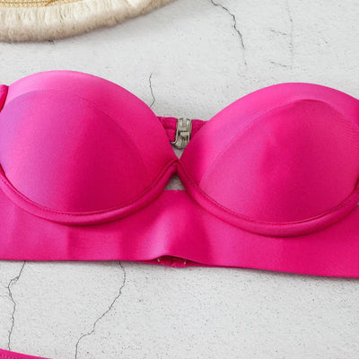 2025 Woman Separate Swimsuit Beach Outfits High Waist Sexy Bikini Set 2 Pieces Plus Size Bathing Suit Feminine Women's Swimwear