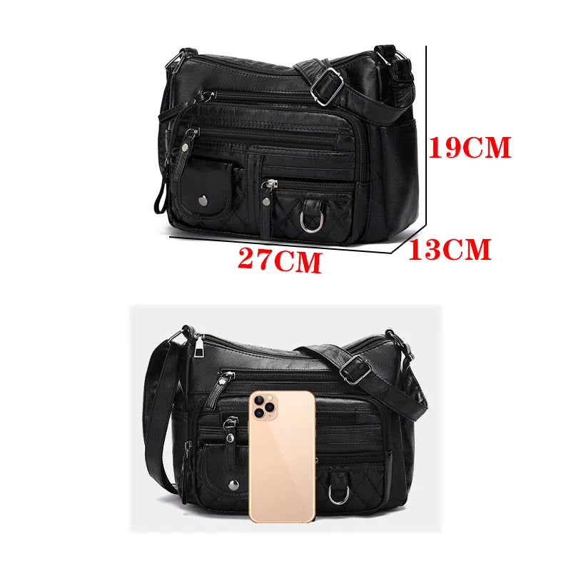 2024 Women Handbags and Purses Luxury Brand Designer Messenger Shoulder Bag For Female Quality Crossbody Tote Shopper Sac A Main
