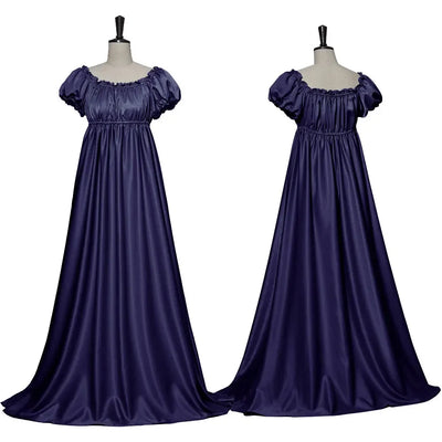 Medieval Dress Women Off Shoulder Renaissance Victorian Regency Dress Costume Wench Retro Gown Halloween For Women Pink Blue