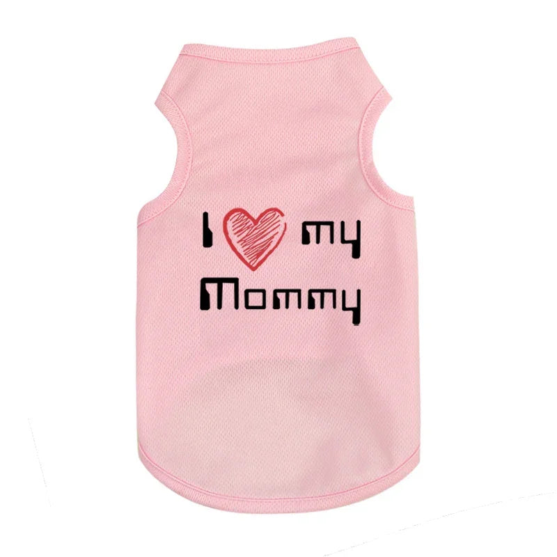 Cool summer vest for dogs and cats: soft and breathable material for pet comfort in summer