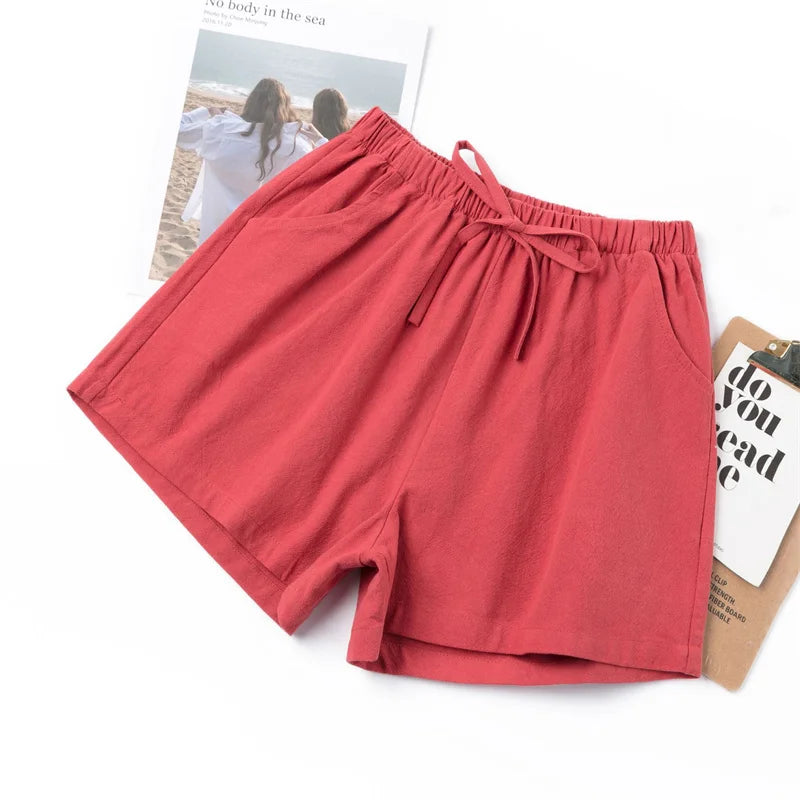 Summer Shorts For Women Casual High Waist Teens Girl Trouser All-match Breathable Running Beach Short Sweatpants Clothing