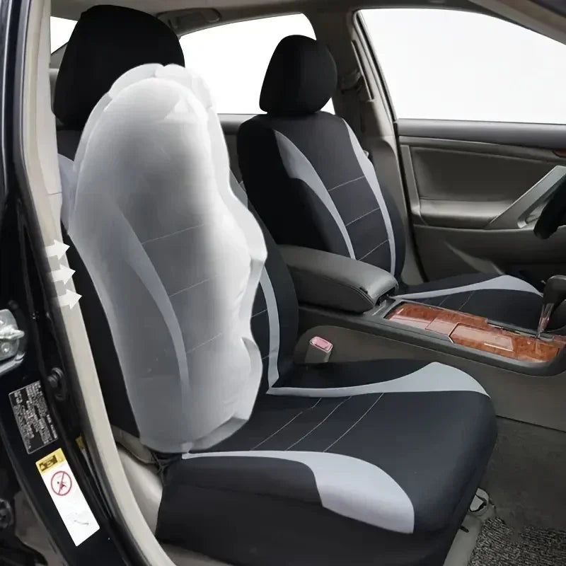 Seat Covers 9pcs Set Car Cushion Auto Accessories Seat Protect Five-Seat Universal Black Gray Blue Red
