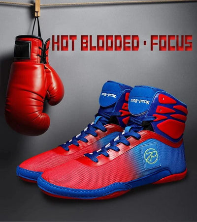 2024 New Wrestling Shoes for Men Non Slip Breathable Boxing Sneakers Wrestling Training Shoes Wear-Resisting Combat Sneakers