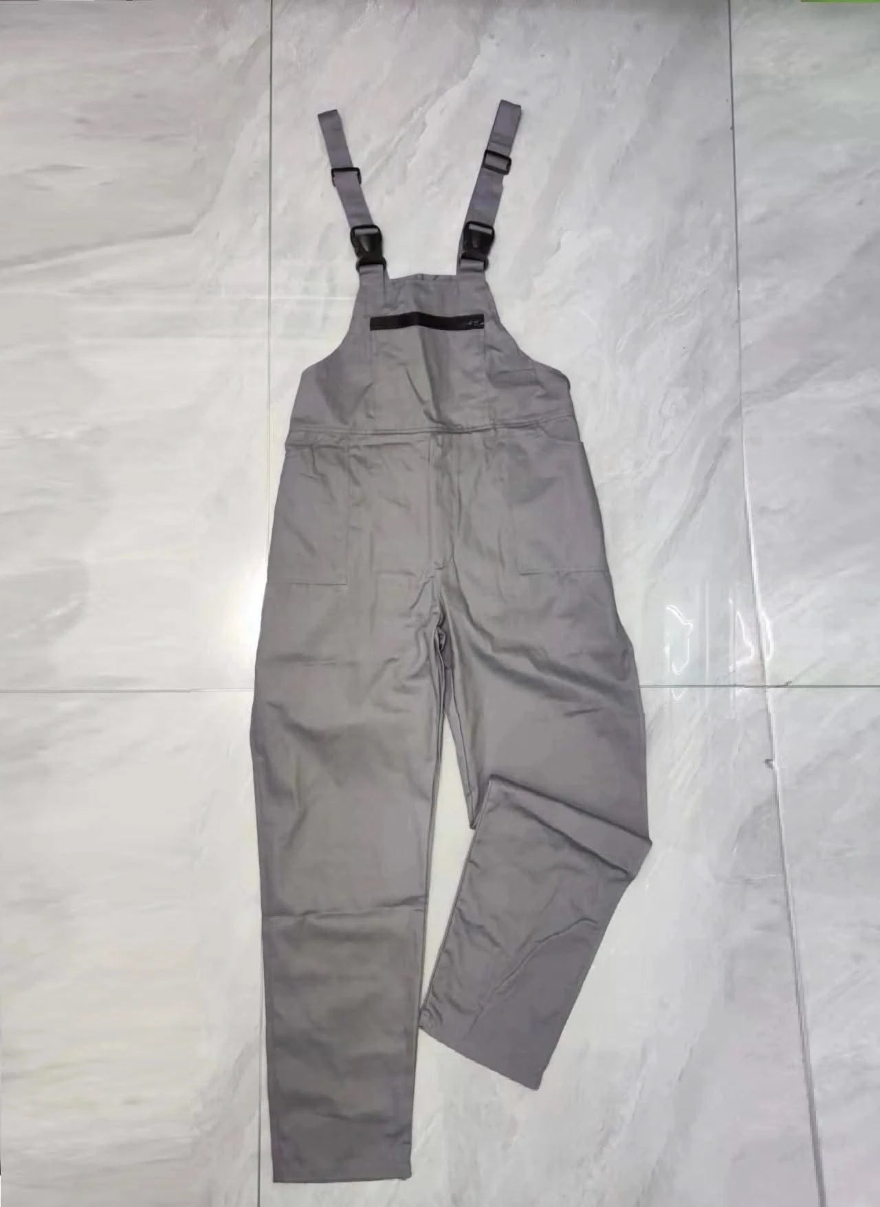 Bib Overalls Men Work Clothing Plus Size Protective Coveralls Strap Jumpsuits Multi Pockets Uniform Sleeveless Worker Pants 5xl