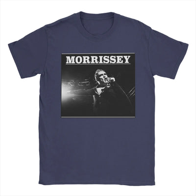 Men Women T-Shirt  Morrissey Designs British singer and songwriter T Shirts Fashion  Summer Tee Shirt Y2K Cotton Tops Gift