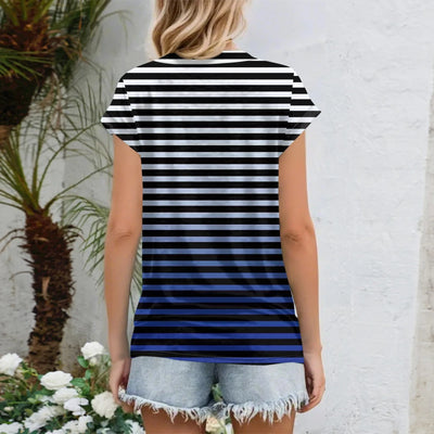 Womens Summer Tops Going Out Workout Outfits Spring Short-sleeved T Shirts Business Casual Dressy Fashion Trendy Clothes 2025