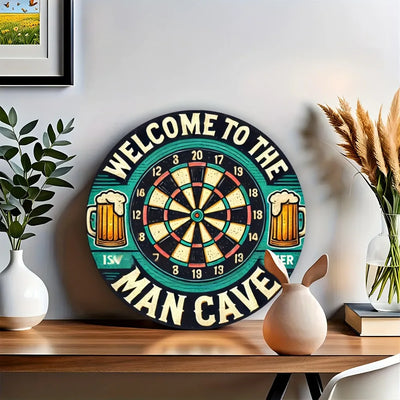 Aluminum Wall Art | Durable Indoor/Outdoor Decor for Bar, Living Room & Man Cave | Perfect Room Decor Accent (1-Pack)"