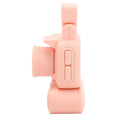 Mini cameras with high-definition displays, retro cameras with flashes and battery stands, digital cameras, and small cameras