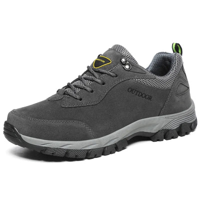 Outdoor Mountain Hiking Boots 2025 Autumn New Men's Non Slip Climbing Trekking Walking Hunting Tactical Rubber Sneakers