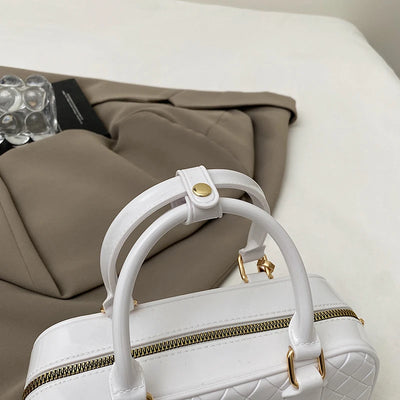 Premium Leather Crossbody Bag Women's Designer Handbag Elegant Shoulder Bag Ladies Fashion Luxury Purse