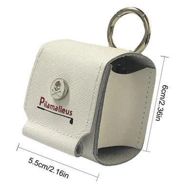 Golf Ball Waist Bag Pocket Portable Golf Tees Storage Pouch Golf Ball Case Waist Bag Golf Tees Organizer Bags Golf Accessories