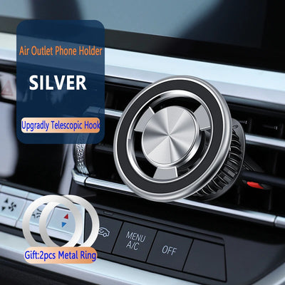 Magnetic Phone Holder Compatible With MagSafe Car Mount for iPhone 14 13 12 Car Air Vent Clip Cellphone Mount Phone Bracket