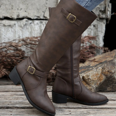Women Boots Winter Fashion Knee High Boots Women High Quality Comfort Long Boots Outdoor Fashion Sexy Shoes Women Botas De Mujer