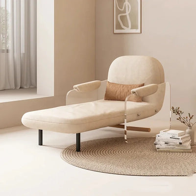 Cream Wind Folding Sofa Bed Single Living Room Small Apartment Dual-purpose Fabric Suspension Sofa Study Folding Bed