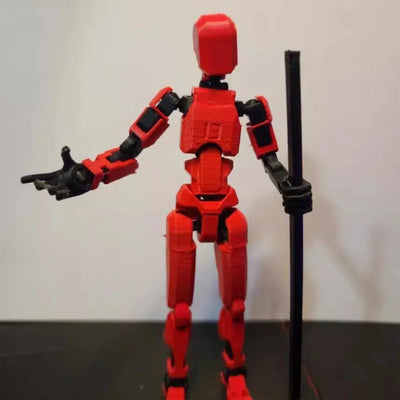 Multi-Jointed Action Figure Movable Shapeshift Robot 3D Printed Mannequin Dummy Figures Toys Kids Adults Parent-children Games