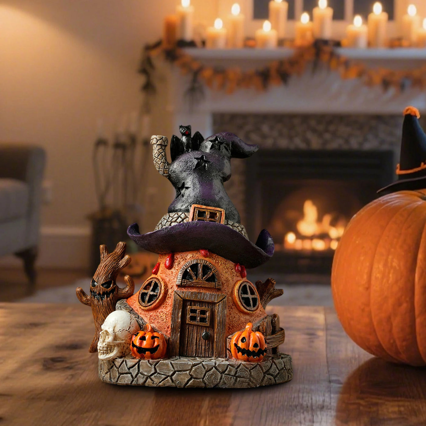 Halloween Magic House Ornament Creative Home Desktop Decoration Supplies Party Decorative Props Festival Gifts For Friends