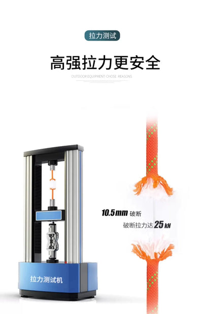 Φ:9mm-14mm,Static Ropes For Outdoor Climbing, High-Altitude Operation, Rapid Descent, Safety Rope, Various Specifications,P738