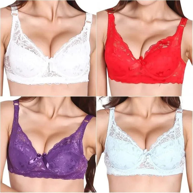 Sexy Lace Bras for Pregnant Women 5/8 Cup Crop Top