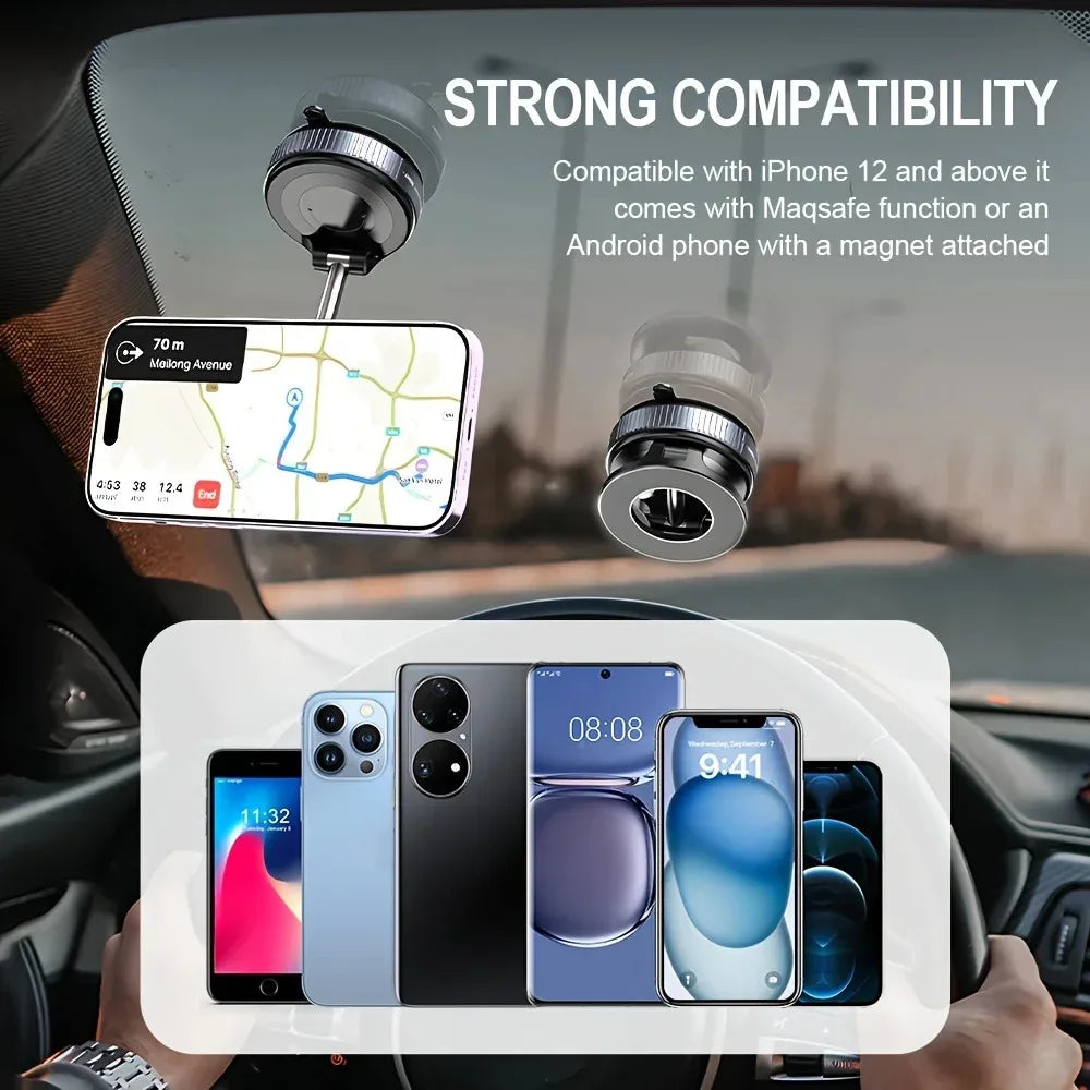 2025 New MagSafe Car Mount [ABS] Magnetic Phone Holder  Car with Strong Magnets 360 °   rotate and Adjustable Phone Car Mount