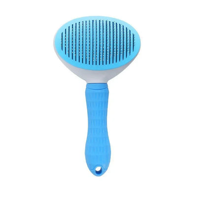 Pet Grooming Comb for Cats & Dogs, One - Click Hair Removal, Special Design, Ideal for Detangling & Shedding Control