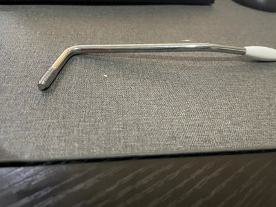 Tremolo Bar with White Tip,Whammy Bar for Fender Strat Stratocaster Electric Guitar with Spike, Tremolo Bar Arm for ST Guitar, 6