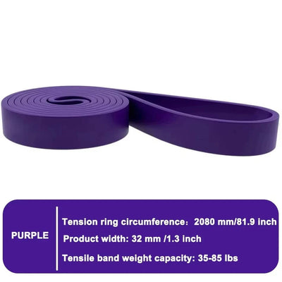 Fitness Resistance Band Pull-up Resistance Band Strength Training Elastic Rope Yoga Stretching Auxiliary Pull Band Fitness Tool