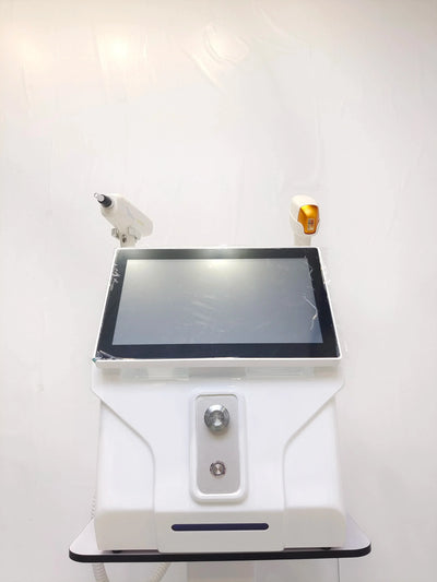 Hair remvoal handle  Germany diode laser hair removal technology is based on the selective kinetics of light and heat. The laser