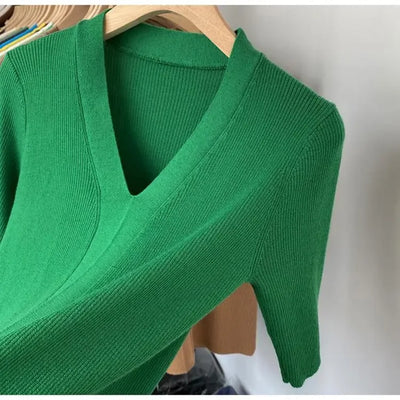 2025 Summer New T-shirts for Women Elegant Fashion Short Sleeve T-shirt Female Trend Tops Ladies Tees Basic Tops Clothing