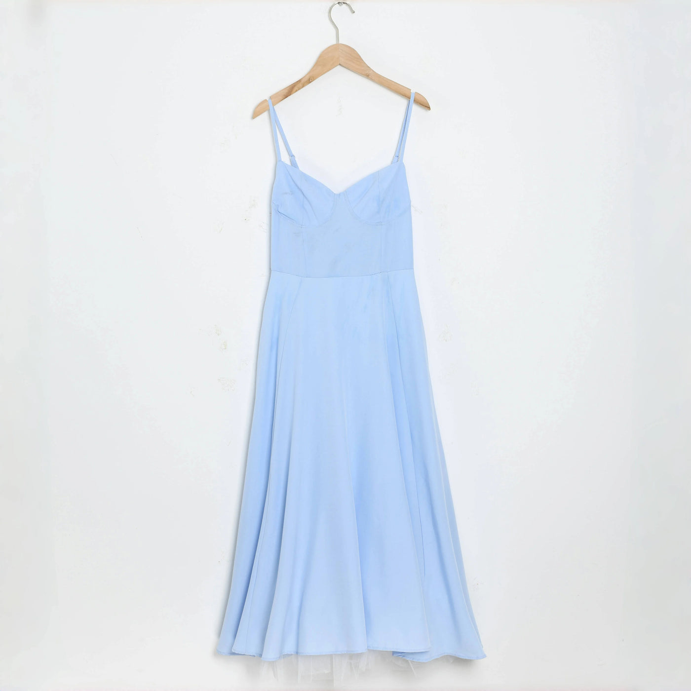 Women's Summer Long Dresses Elegant Lady Maxi Dress O-Neck Blue Dress High Waist Party Dresses for Female Sexy Hoilday Sundress