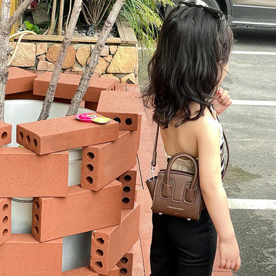 Designer Children's Handbag for Girl Messenger Bag Square Bag Kids Purses and Handbags Mini Crossbody Bag Coin Pouch for Girls