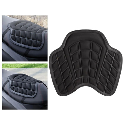 Motorcycle Seat Cushion Sunproof Non-Slip for Long Rides Shock Absorption EVA Breathable Comfortable Cooling Replacement Pad