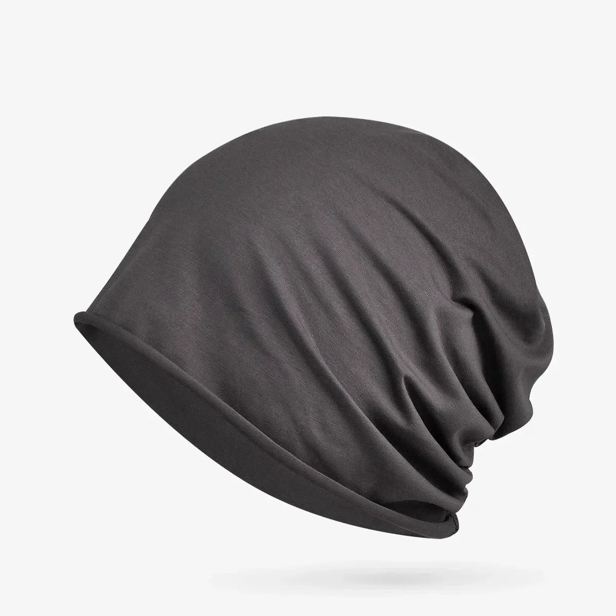 Hats Beanies For Men Women Unisex Autumn Summer Beanie Cotton Solid Color Elastic Bonnet Hip Hop Baggy Cap Male Female Thin
