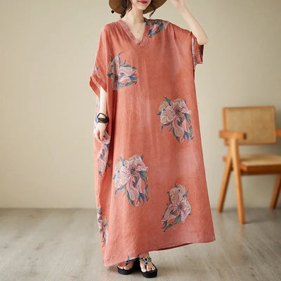 Summer Dress for Women Clothing Streetwear Ethnic Style Bohemian Beach Vintage Clothes Casual Fashion Harajuku Loose Streetwear