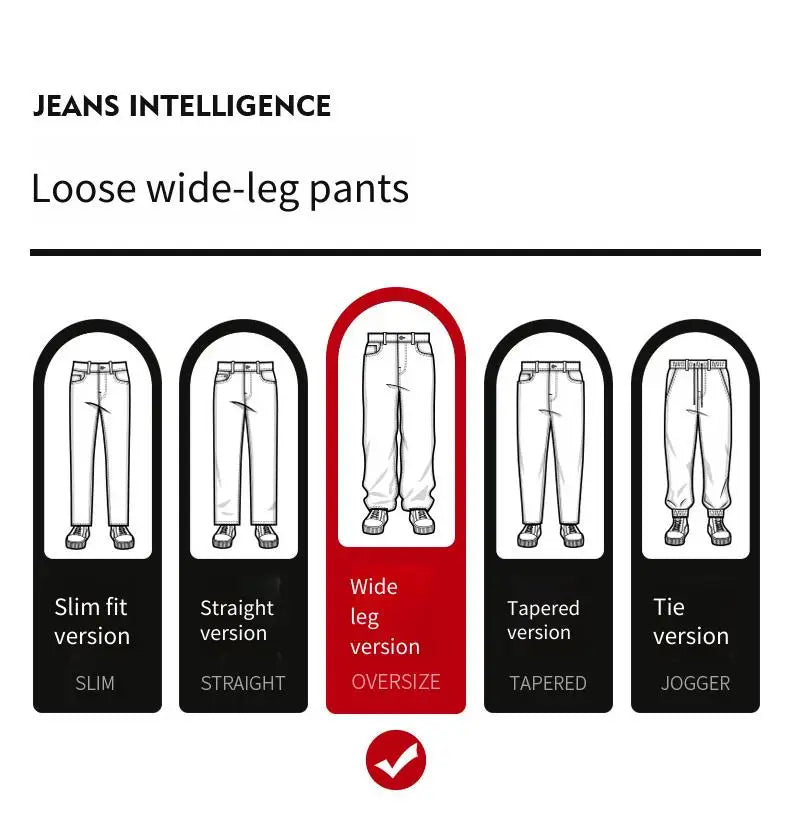 Men's Summer Pants Baggy Thin Model Jeans Pant Wide Legs Loose Casual Trousers Y2k Man Clothing Designer Clothes Man Jean Jorts