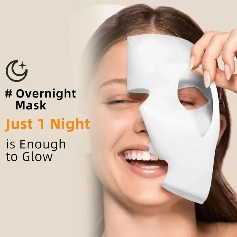 Bio Collagen Facial Mask Shrink Pores Deep Hydrating Overnight Mask Moisturizing Refreshing Brightening Face Korean Skin Care
