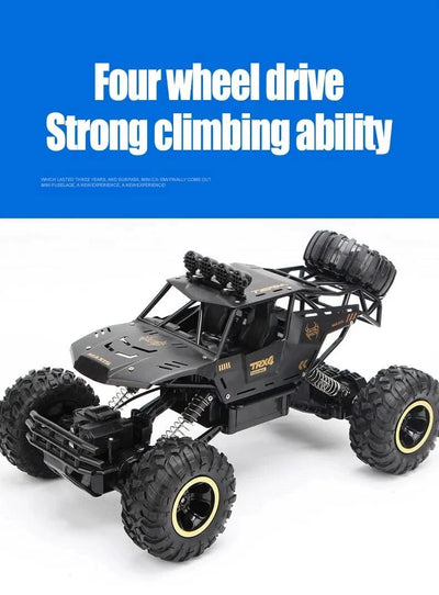Clearance_1:12 / 1:16 4WD RC Car With Led Lights 2.4G Radio Remote Control Cars Buggy Off-Road Control Trucks Boys Toys for Chil