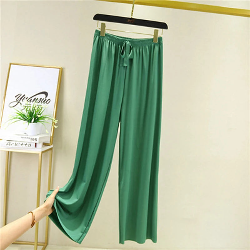 Female Home Clothes 2 Pieces Set Lady Home Suit Summer Women Lounge Wear Autumn Loose Homewear Suit for Women Pajamas Pants Set