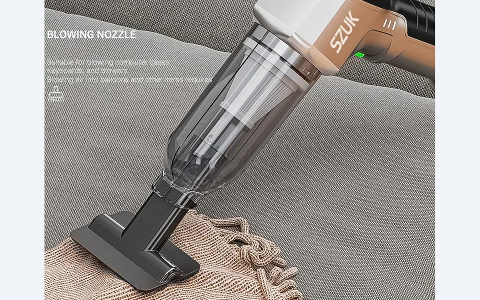 Portable Vacuum Cleaner for Car Home New Handheld Mini Vacuum Cleaner SZUK Car Vacuum Cleaner Powerful Suction Wireless Cleaner