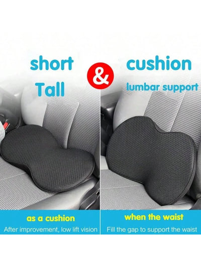 1 piece memory foam car seat cushion car seat cushion mini small seat cushion to increase height butt seat cushion for all seaso