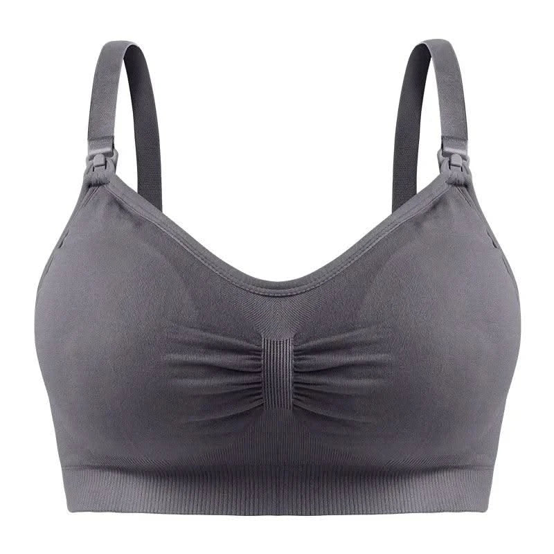 Maternity Nursing Bras Detachable Breathable Breastfeeding Pregnant Women Seamless Underwear Breast Feeding Plus Size Bralette
