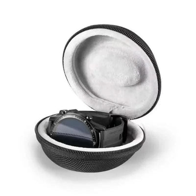 Portable EVA Single Watch Travel Case Watch Storage Organizer Box Watch Holder Waterproof for Smartwatches Zippered Container