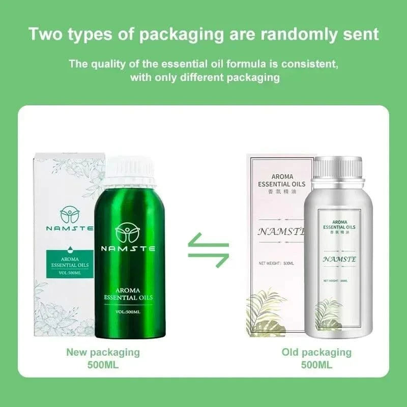 NAMSTE Luxury Perfume Oils 500ML Automatic Diffuser Essential Oils Home Air Freshener Electric Scent Diffuser Oil For Hotel Room